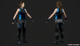 Lara Tactical Black