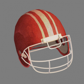Elliott football helmet