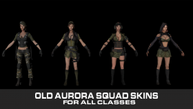 Old 'Aurora Squad' skins