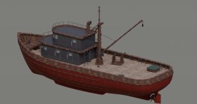 Shipyard Boat