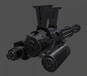 Minigun For Heli