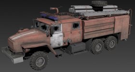 Ural-4320 Firetruck