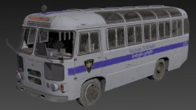 Paz-672 Prison Bus
