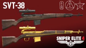 SVT-38 Sniper rifle