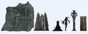 Daedric statues 2