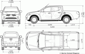 Mitsubishi L200 Double Cab