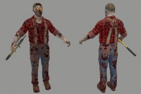 Rave Zombie Lumberjack