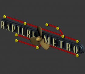 Rapture Metro Sign