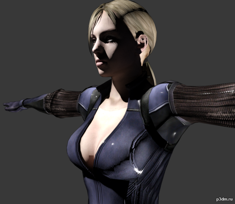 PC / Computer - Resident Evil 5 - Jill Valentine - The Models Resource