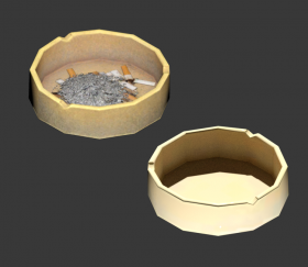 Asch Tray (clean & filled)