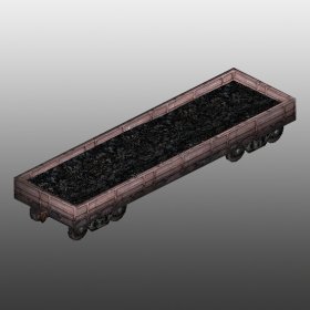 Flatcar / вагон-платформа