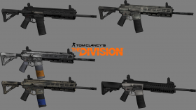 The Division P416 (HK416) pack