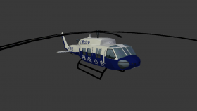 China Police Helicopter