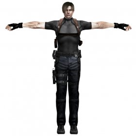 Resident Evil 4 UHD Krauser Mutated 3D Model - Download Free 3D