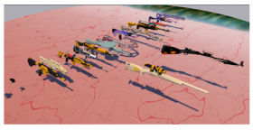 ALL pubg gun