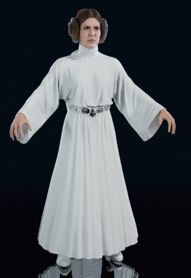 Star Wars Battlefront II - Princess Leia