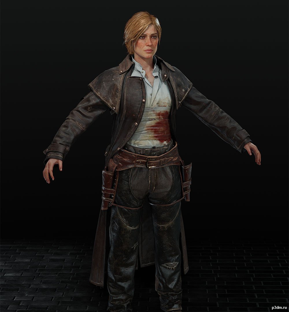 Red Dead Redemption 2 - Sadie Adler Var. 6 » Pack 3D models