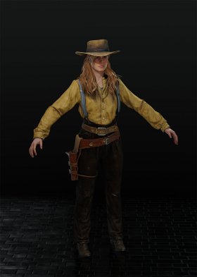 Red Dead Redemption 2 - Sadie Adler Var. 17