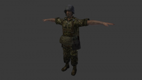 French paratrooper