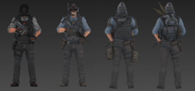 white shark-Security rig