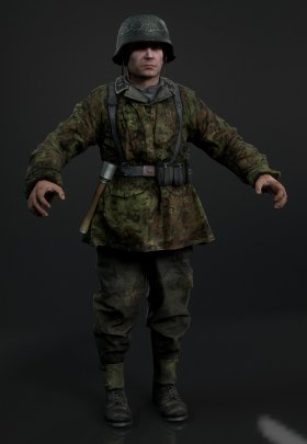 Call of Duty 5 Pre-alpha - German Soldier