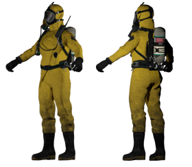 Hazmat Suit (Male & Female)