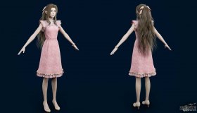 Aerith Cheap Dress