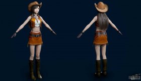 Tifa Teen CowGirl