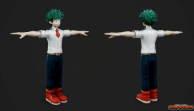 My Hero One's Justice - Izuku Midoriya Student Uni