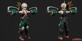 Katsuki Bakugo Hero