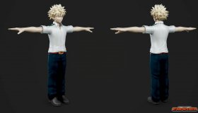 My Hero One's Justice - Katsuki Bakugo Student