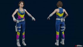 Resident Evil Resistance - Jill Neon Nights