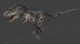 Rex (Old, New, Skeletal, Saddle and all Animations)