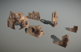 Damage buildings