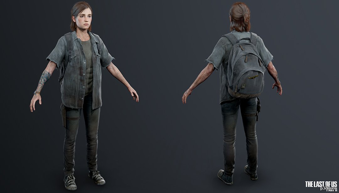 Ellie  The Last of Us Part II - Download Free 3D model by Sept
