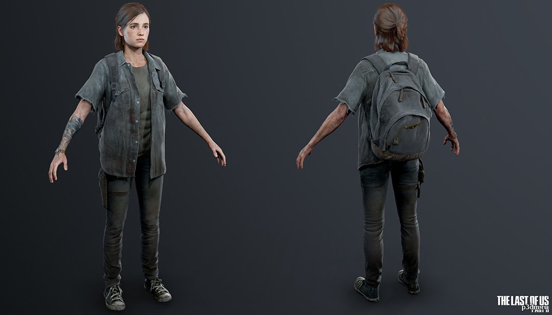 Ellie from The Last of Us Part 2 - Finished Projects - Blender