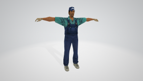 Grand Theft Auto: Vice City (Coveralls Outfit)-Tommy Vercetti
