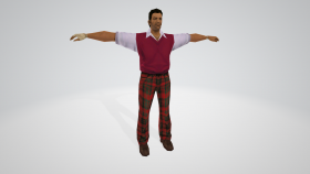 Grand Theft Auto: Vice City (Country Club Outfit)-Tommy Vercetti