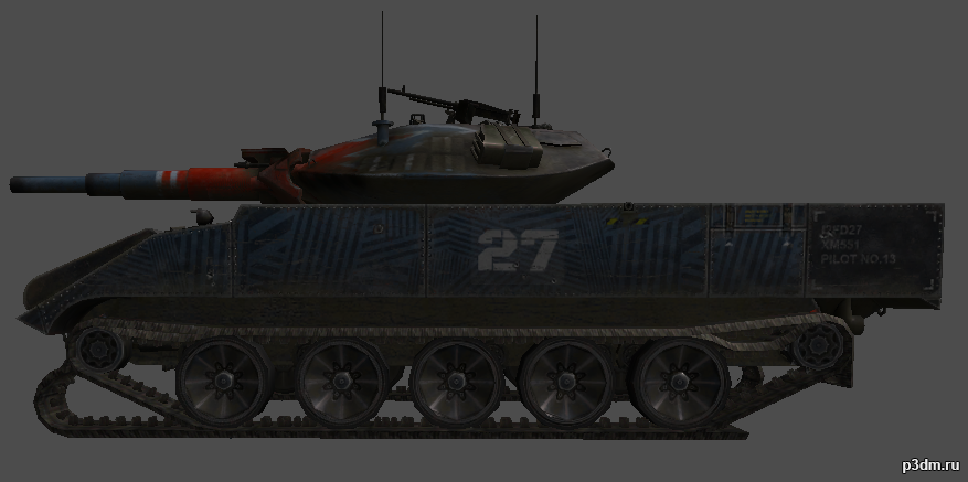XM551 Sheridan » Pack 3D models