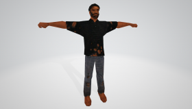 Grand Theft Auto: Vice City (Hispanic Male Old Trash)