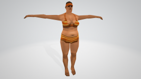 Grand Theft Auto: Vice City (White Female Old Beach)