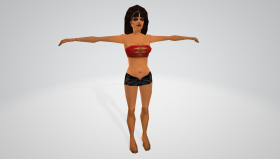 Grand Theft Auto: Vice City (White Female Young Biker #1)