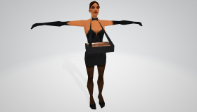 Grand Theft Auto: Vice City (White Female Young Street Vendor)