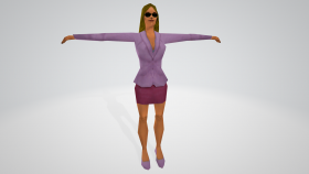 Grand Theft Auto: Vice City (White Female Young Rich)