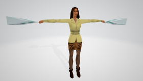 Grand Theft Auto: Vice City (White Female Young Shopping)