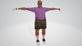 Grand Theft Auto: Vice City (White Male Old Golf)