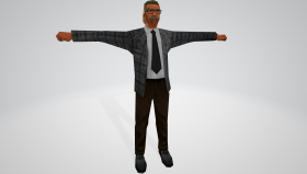 Grand Theft Auto: Vice City (White Male Old Street)