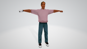 Grand Theft Auto: Vice City (White Male Young Golf)