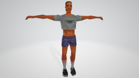 Grand Theft Auto: Vice City (White Male Young Jogging)