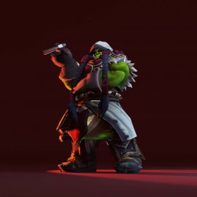 HotS Thrall (Green Jesus Version)